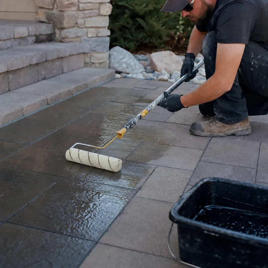 Paver Sealing — Painter Lakeland